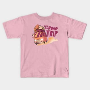 Let’s go road trip Kids T-Shirt